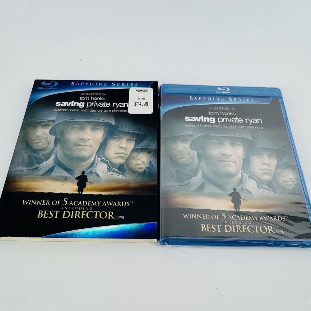 Saving Private Ryan (Blu-ray, 1998) Brand New Sealed w/ Slipcover Tom Hanks